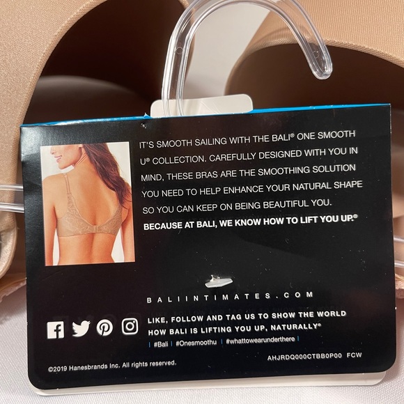 Lot Of 2 NEW BALI Convertible Bra Underwire 40D - Picture 6 of 8